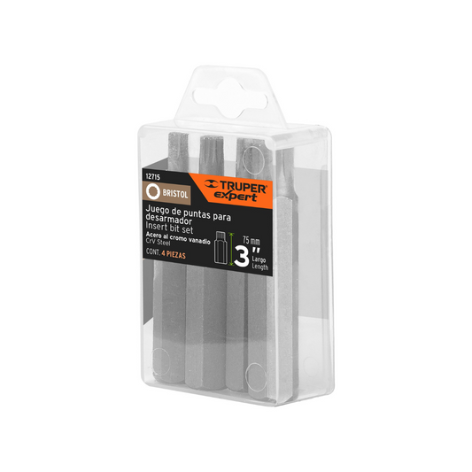 Estuche Con 5 Dados Magnéticos De 3/8' Largo 2-1/2' Expert 12940 Truper