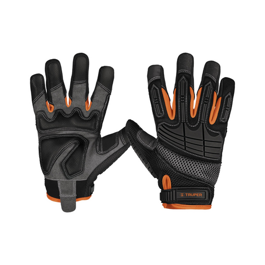 5612-Guantes Para Mecánicos Con Protección Anti-Impacto 15158 Truper