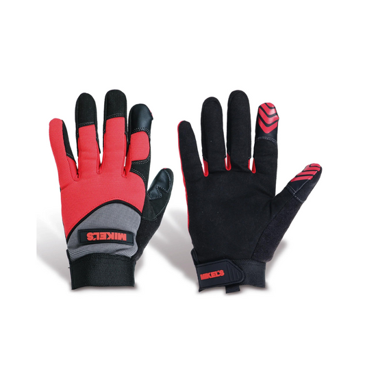 5615-Guantes Para Trabajo Para Mecánico Piel Sintética G GM-2G Mikels
