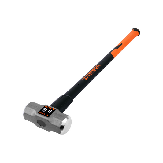 3971-Marro Octagonal 8 Lb Mango Fibra De Vidrio 36' 16538 Truper