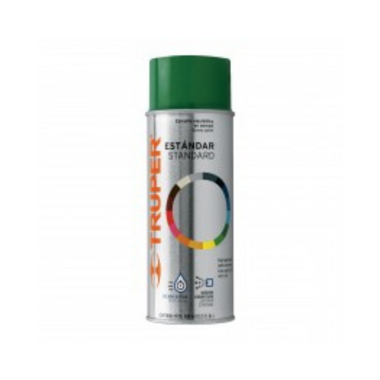 Pintura En Aerosol Verde Hoja Bote Esbelto 400 Ml 19047 Truper