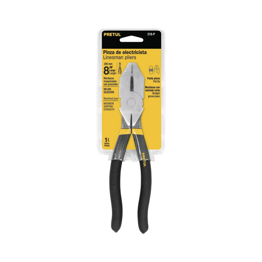 Pinza Para Electricista 8' Uso Rudo Pretul 22606 Truper