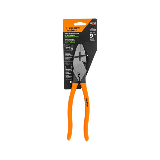 Pinza Para Electricista 9' Uso Rudo Mango Pvc 17305 Truper