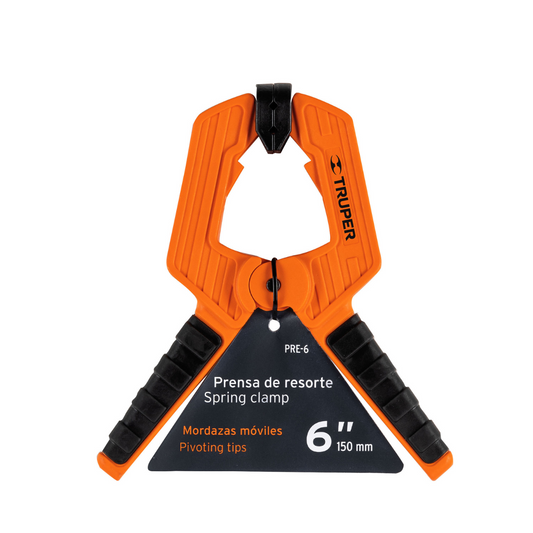 Prensa De Resorte De 6' Cuerpo De Nylon Con Mango De Tpr 17701 Truper