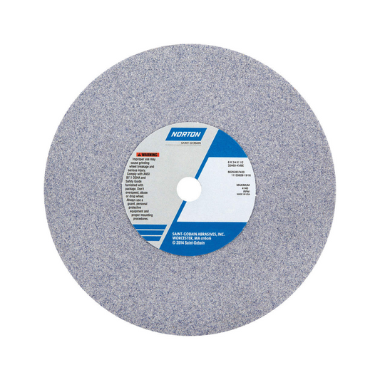 Rueda Abrasiva Para Esmerilar Todo Tipo De Acero Hierro Forjado De 150 X 20 X 25.40 Mm 17 Austromex