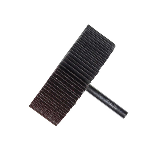 Rueda Flap Con Vástago De Óxido De Aluminio Grano 120 De 50 X 40 X 6.4 Mm 913 Austromex