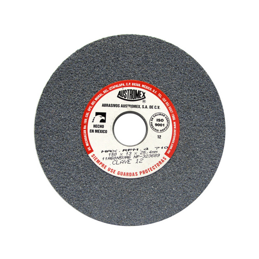 Rueda Esmeril Uso General 150 X 25 X 25.4 Mm Grano 60 13 Austromex