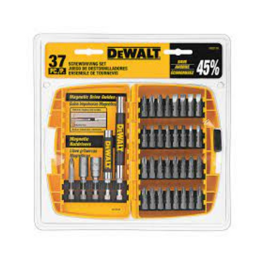 Set 37 Pzs Puntas de Desarmador Dewalt  DW2176