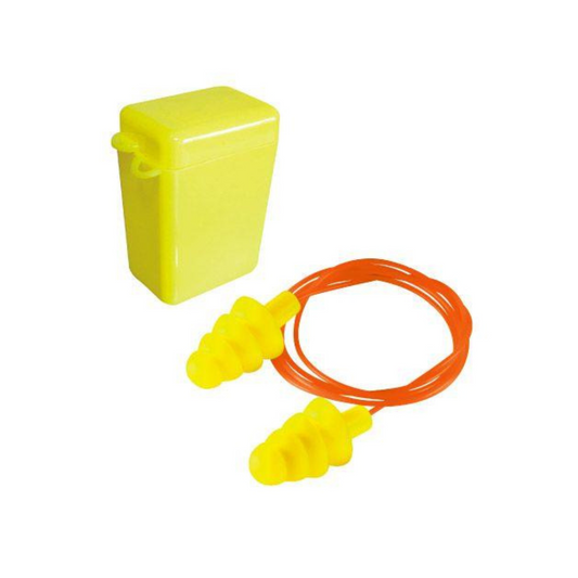 5732-Tapon Amarillo Reusable 27 Db Con Cordon EKHO-27AMB Jyrsa