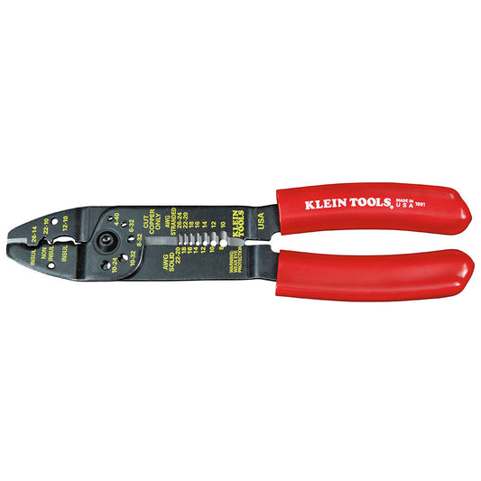 Pinza Multiusos Electricista 8-22 Awg 1001 Klein Tools