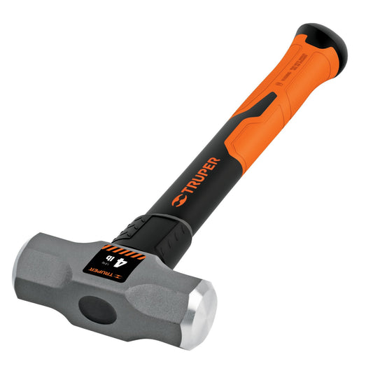 3967-Marro Octagonal 4 Lb Mango De Fibra De Vidrio 14' 16536 Truper