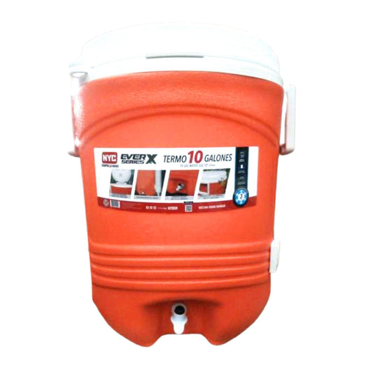 Termo 10 Gal Naranja 122 NYC